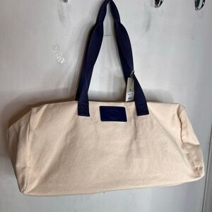 Tommy Bahama canvas weekender duffel or weekender bag,  new with tags leather ha